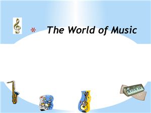 Styles of Music