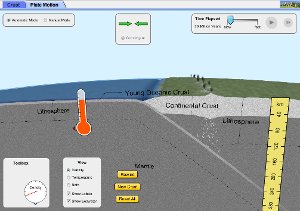 Plate tectonics. PhET interactive simulations. Версия 1.02