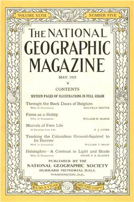 National Geographic Magazine 1925 №05