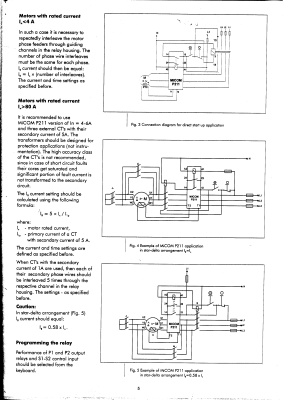 Areva MiCOM P211 - Motor Protection Relay. Connection Diagrams