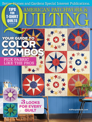 American Patchwork & Quilting 2016 June