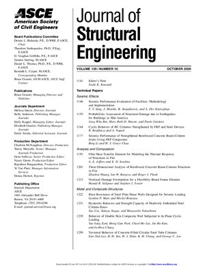 Journal of Structural Engineering 2009 №10