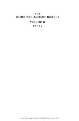 Edwards I.E. S., Gadd C.J., Hammond N.G. L., Sollberger E. The Cambridge Ancient History, Volume 2, Part 2: The Middle East and the Aegean Region, c.1380-1000 BC