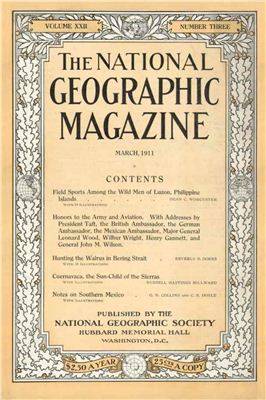 National Geographic Magazine 1911 №03