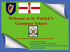 St.Patrick School