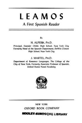 Alpern H., Martel J. Leamos A First Spanish Reader