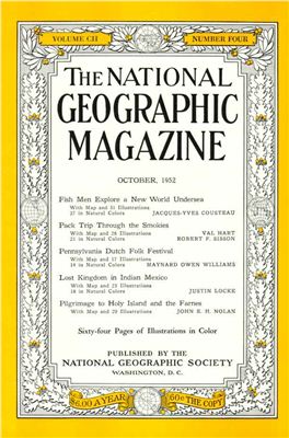 National Geographic Magazine 1952 №10