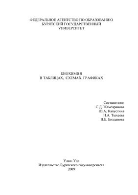 Жамсаранова С.Д. и др. Биохимия в таблицах, схемах и графиках