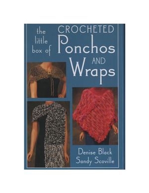 Black Denise, Scoville Sandy. The Little Box of Crocheted Ponchos and Wraps