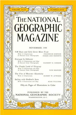 National Geographic Magazine 1948 №11