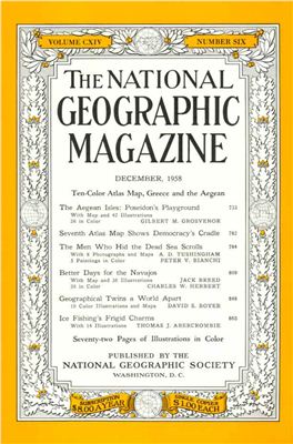 National Geographic Magazine 1958 №12