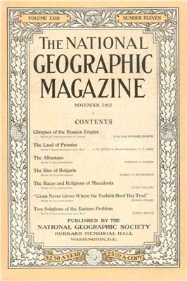 National Geographic Magazine 1912 №11
