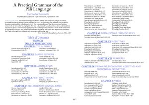 Duroiselle Ch. A Practical Grammar of the P?li Language