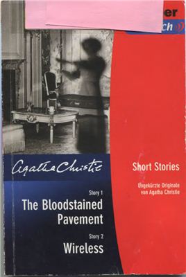 Christie Agatha. The Bloodstained Pavement; Wireless