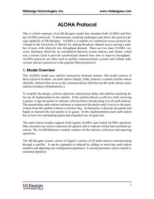 Статья - Протокол ALOHA