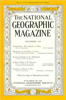 National Geographic Magazine 1944 №11