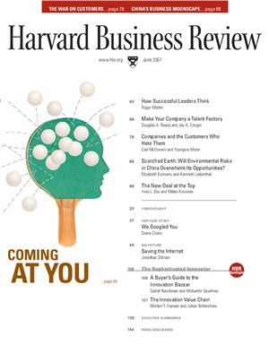 Harvard Business Review 2007 №06 June