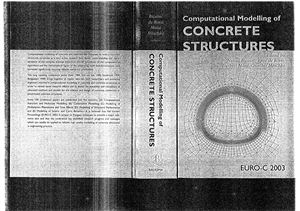 Bicanic N. Computational Modelling of Concrete Structures