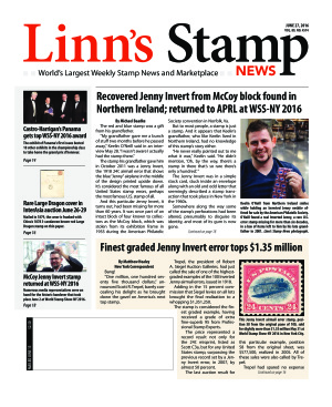 Linn's Stamp News 2016 Vol.89 №4574