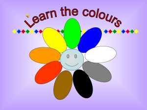 Let's Learn the Colours