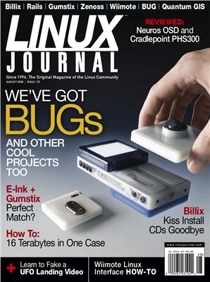 Linux Journal 2008 №172 август