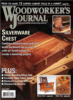 Woodworker's Journal 2013 Vol.37 №04 August