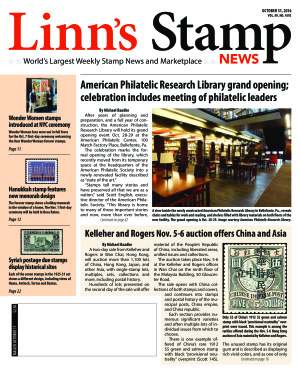 Linn's Stamp News 2016 Vol.89 №4592 (31.10.2016)