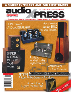AudioXpress 2001 №12 Vol.32