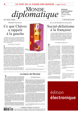 Le Monde diplomatique 2013 Avril №709
