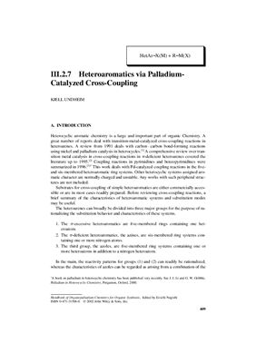 Negishi Ei-ichi. Handbook of organopalladium chemistry for organic synthesis. V. 1