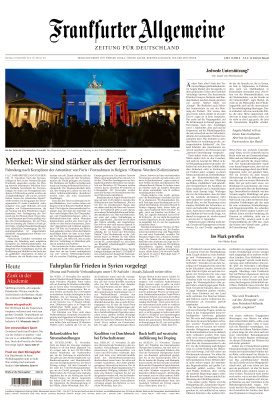 Frankfurter Allgemeine Zeitung für Deutschland 2015 №266 November 16