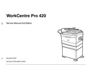 Xerox WC Pro 415/420. Service Manual 2nd Edition