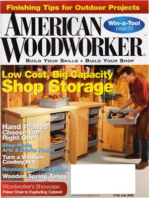 American Woodworker 2008 №136