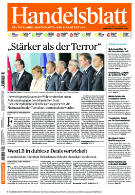 Handelsblatt 2015 №222 November 17