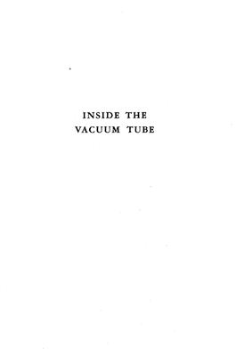 Rider J.F. Inside the Vacuum Tube