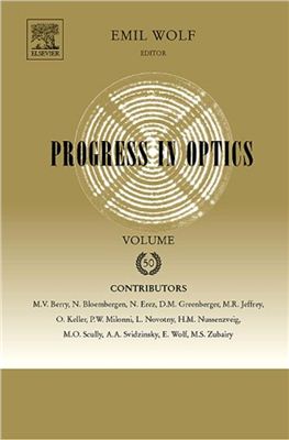 Wolf. E. (ed) Progress in Optics V. 50