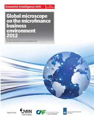 The Economist (Intelligence Unit) 2012 - Global microscope on the microfinance business environment