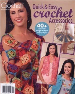 Crochet! 2015 April. Quick & Easy crochet Accessories