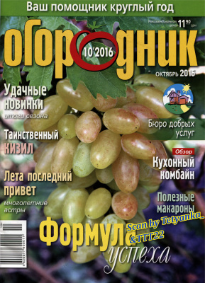 Огородник 2016 №10