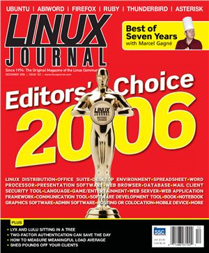 Linux Journal 2006 №152 декабрь