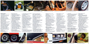 Chrysler Motors Corporation. This year, Dodge is turning up the fever: 1969 Dart, Coronet, Charger, Polara, Monaco