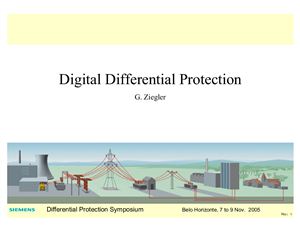 G. Ziegler. Digital Differential Protection