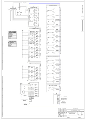 НПП Экра. Схема подключения терминала ЭКРА 211 1701