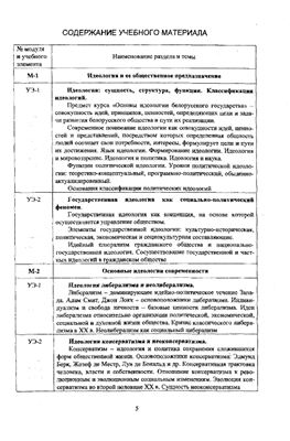 Янковская Л.В. Основы идеологии Белорусского государства
