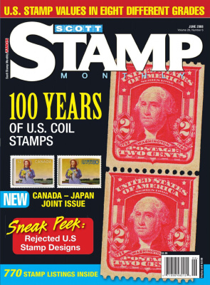 Scott Stamp Monthly 2008 №06