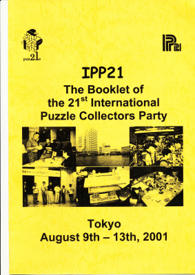 IPP21 The Booklet of the 21't lnternational Tokyo