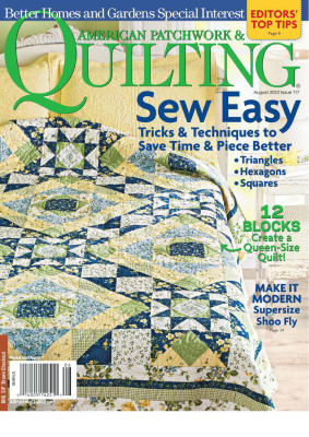 American Patchwork & Quilting 2012 August