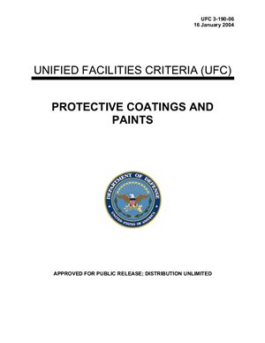US Army Corps of Engineers. Protective Coatings and Paints
