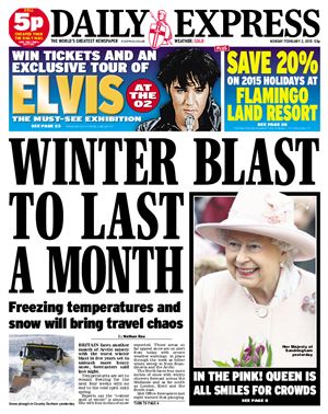 Daily Express 2015.02 February 02