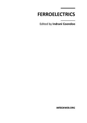 Coondoo I. (ed.) Ferroelectrics